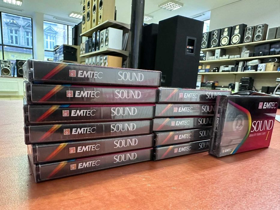 Nowe zafoliowane kasety EMTEC SOUND 1