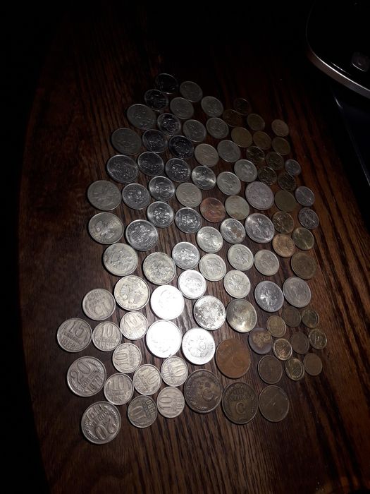 Rosja Związek Radziecki ZSRR CCCP zestaw monet 95 sztuk