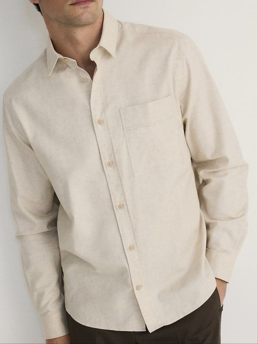 Чоловіча сорочка льон reserved