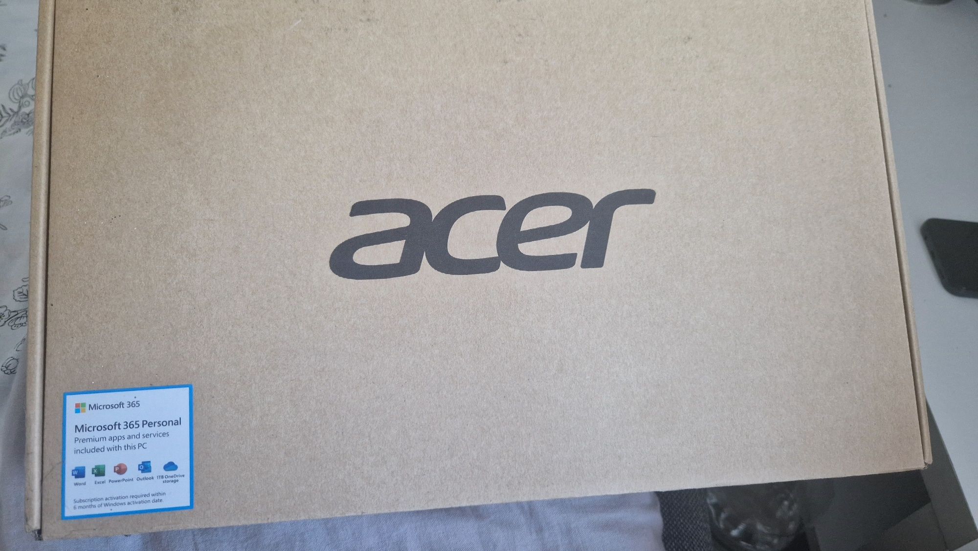Komputer Netbook Acer.