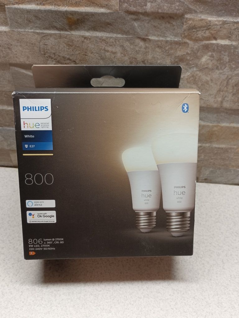 Żarówki LED Philips bluetooth x2