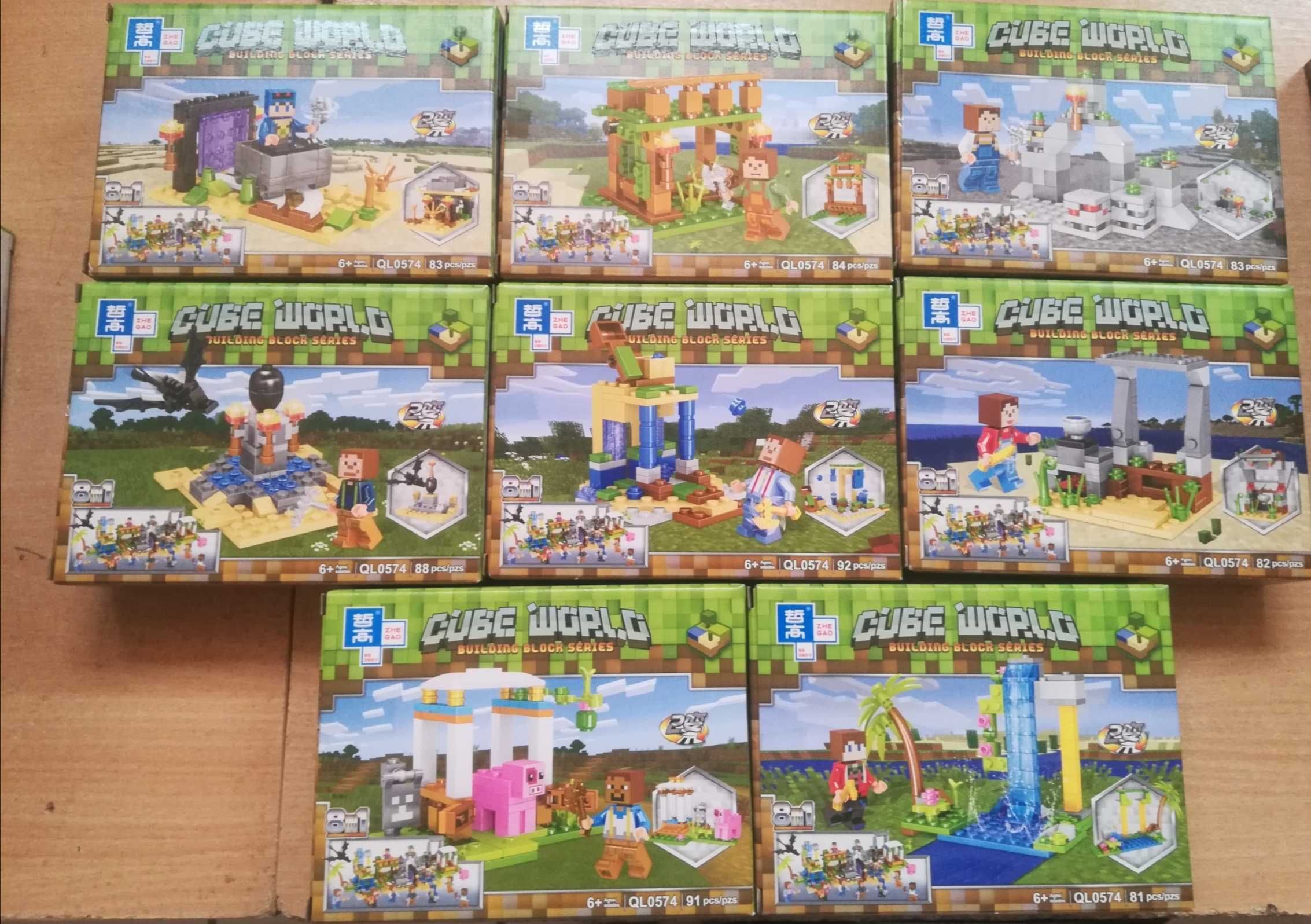 Klocki Lego Cube World 8w1,  684 elementy