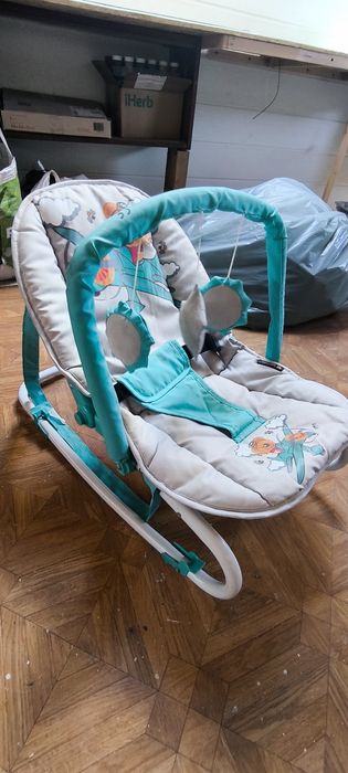 Дитячий шезлонг, крісло гойдалка, переноска