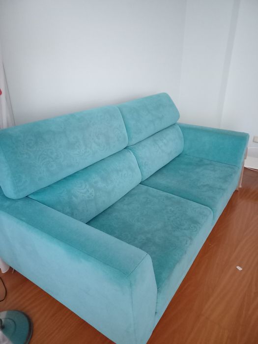 Sofá 3 lugares com chaise longue