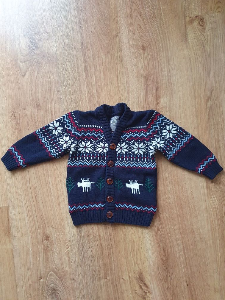 Sweterek świąteczny r. 80