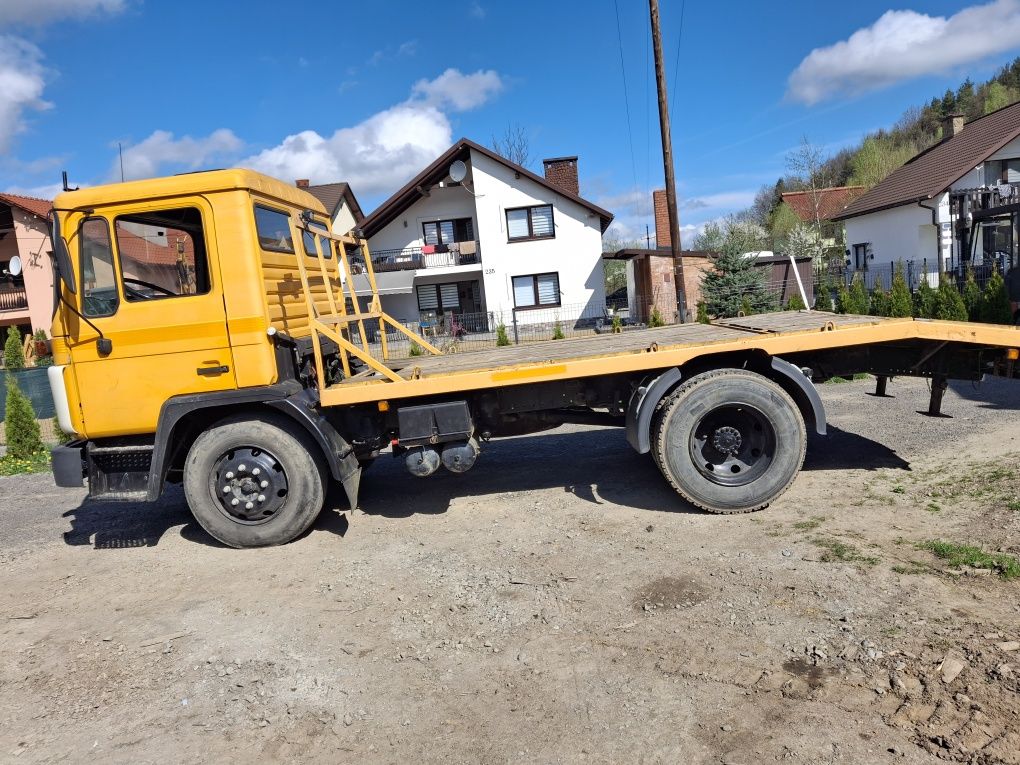 MAN 12.136  specjalny  laweta solarka