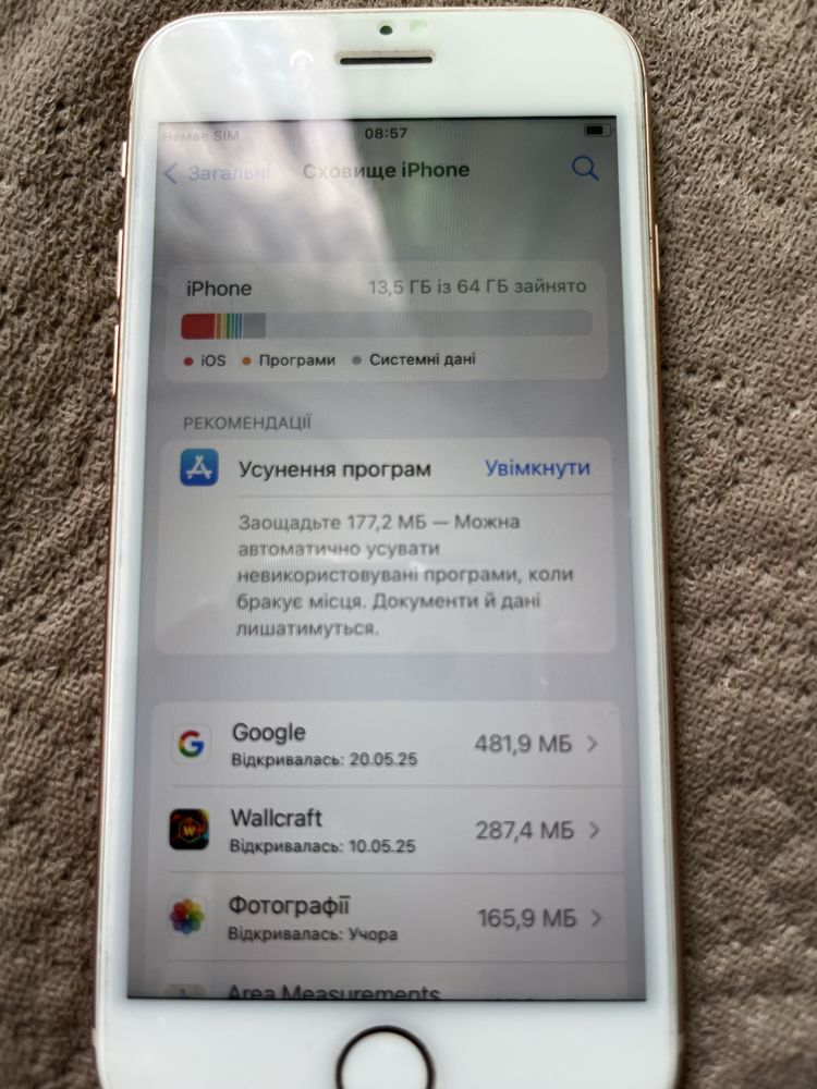Айфон 8 память 64