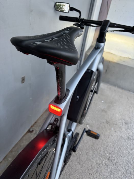 Карбоновий електро велосипед Fiido, розмір 55см, зимові покришки