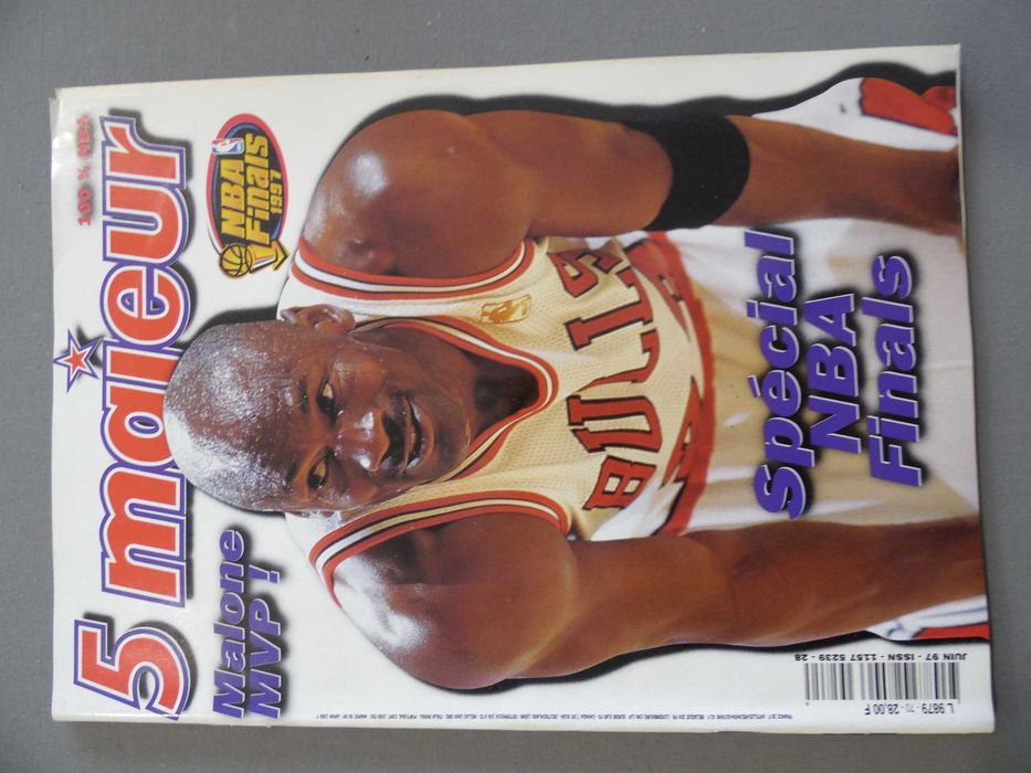 Revistas Basketball NBA 5 Majeur anos 90