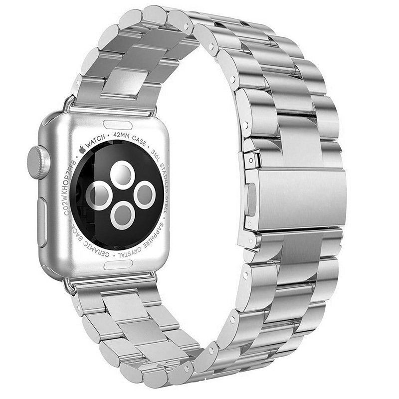 Bracelete Stainless Aco para Apple Apple Watch 38mm, 40mm, 42mm, 44mm.41mm,45mm