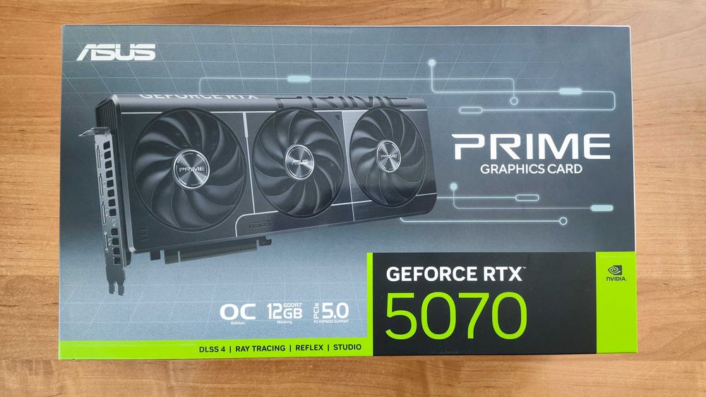 ASUS GeForce RTX 5070 Prime OC - 12GB GDDR7 Gwarancja 34M Komputronik