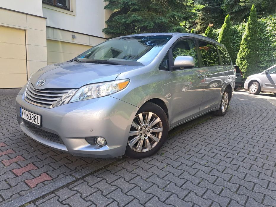 Toyota Sienna Niezawodna i komfortową Toyota Sienna