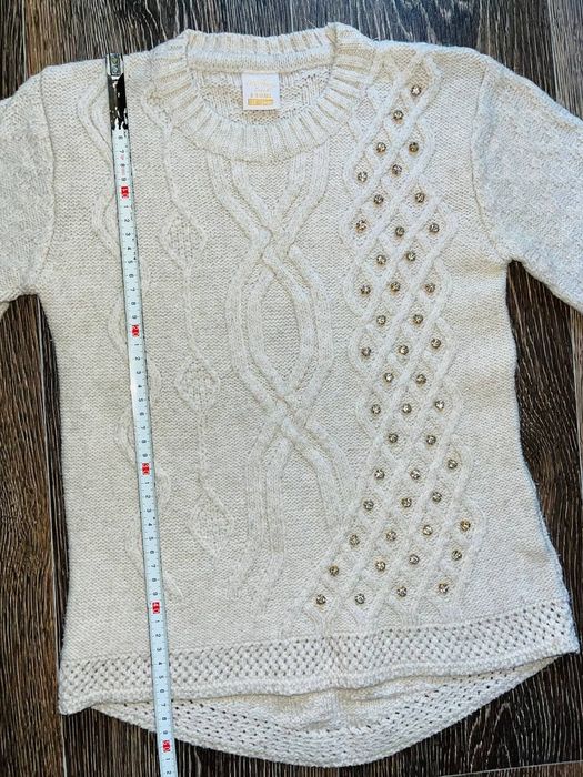 Свитер р.128-134 (8-9 лет) Свитер на девочку Школьный свитер на девочк