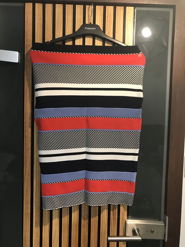Spodnica dzianina midi Tommy Hilfiger