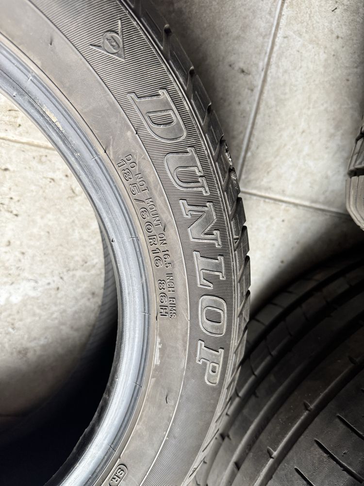 16 185/60 Dunlop SpSport2030 резина літня комплект