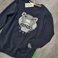 Bluza KENZO S granatowa haftowana tygrys