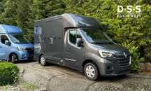 Renault master  Koniowóz 3-osoby, 2-konie, nowa zabudowa!!! gwarancja