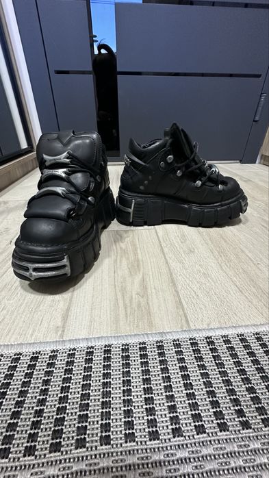 Кроссовки кожаные new rock m-106-s1 оригинал 41 размер
