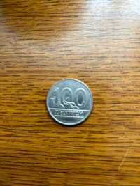 Moneta polska 100zł z 1990 r. z orzeł z koroną