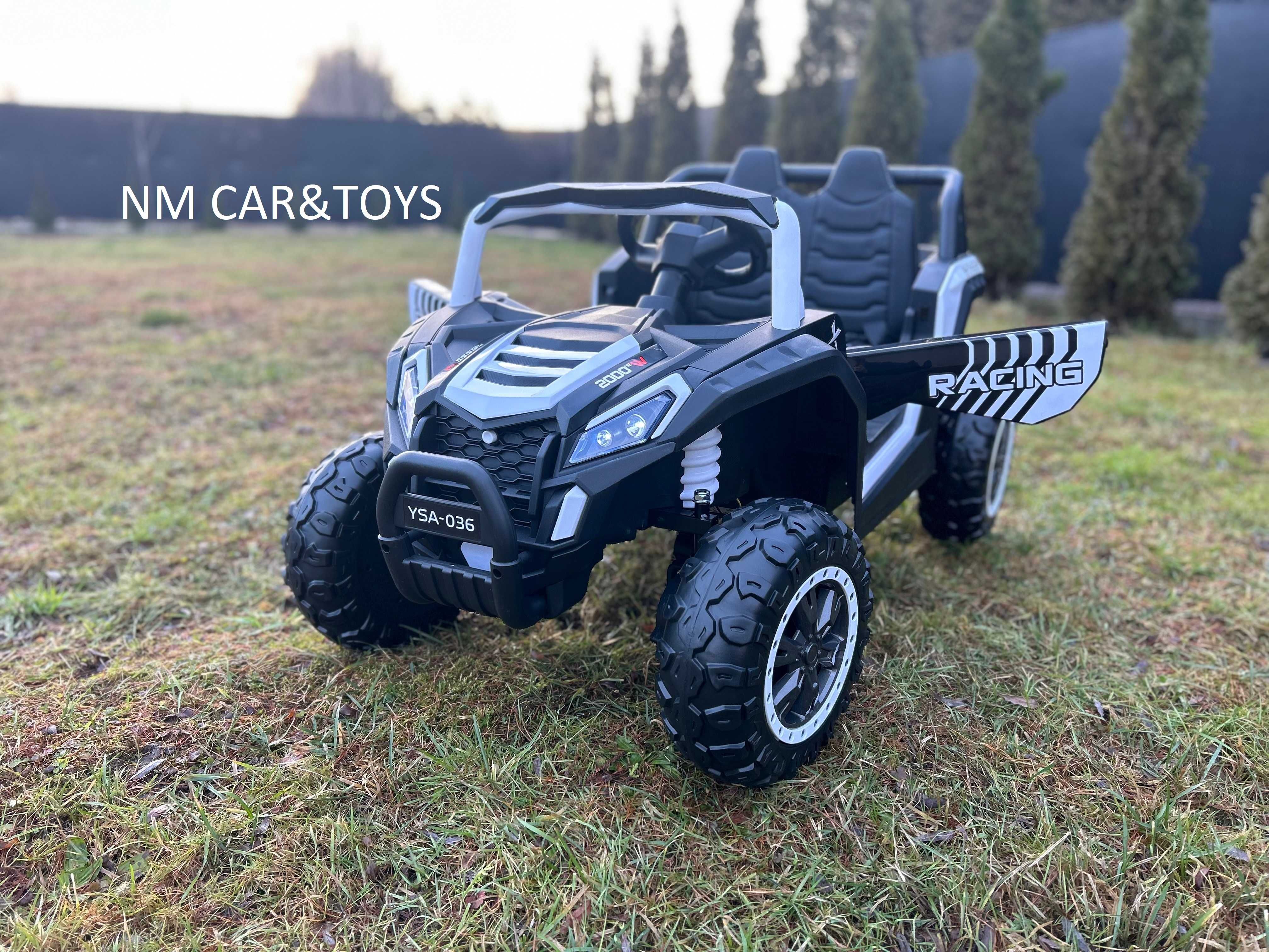 Buggy Auto na akumulator 4x4 AXEL UTV 2000M Pojazd auta samochód A036