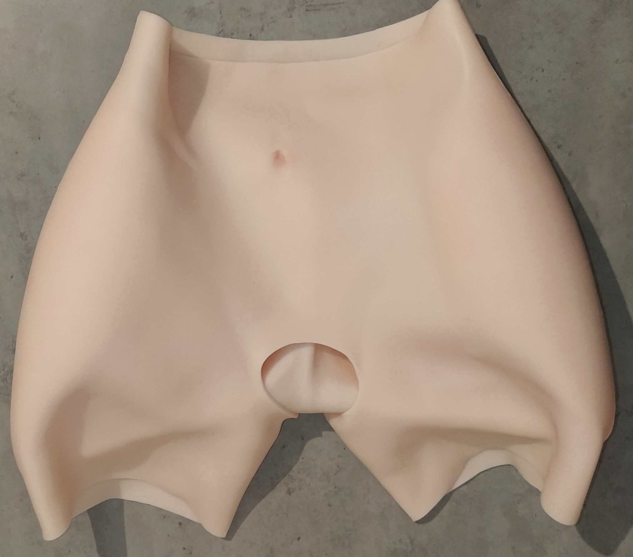 Silikonowe spodenki push up nie latex lateksowe