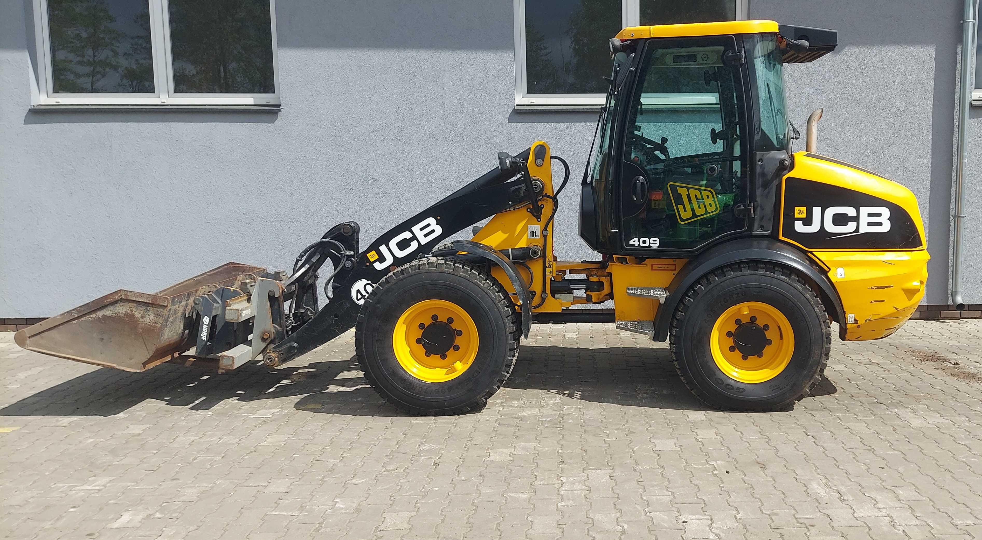 JCB 409 AGRI Oryginał Klima Najbogatsza Wersja 40km/h BEZ AdBlue i DPF