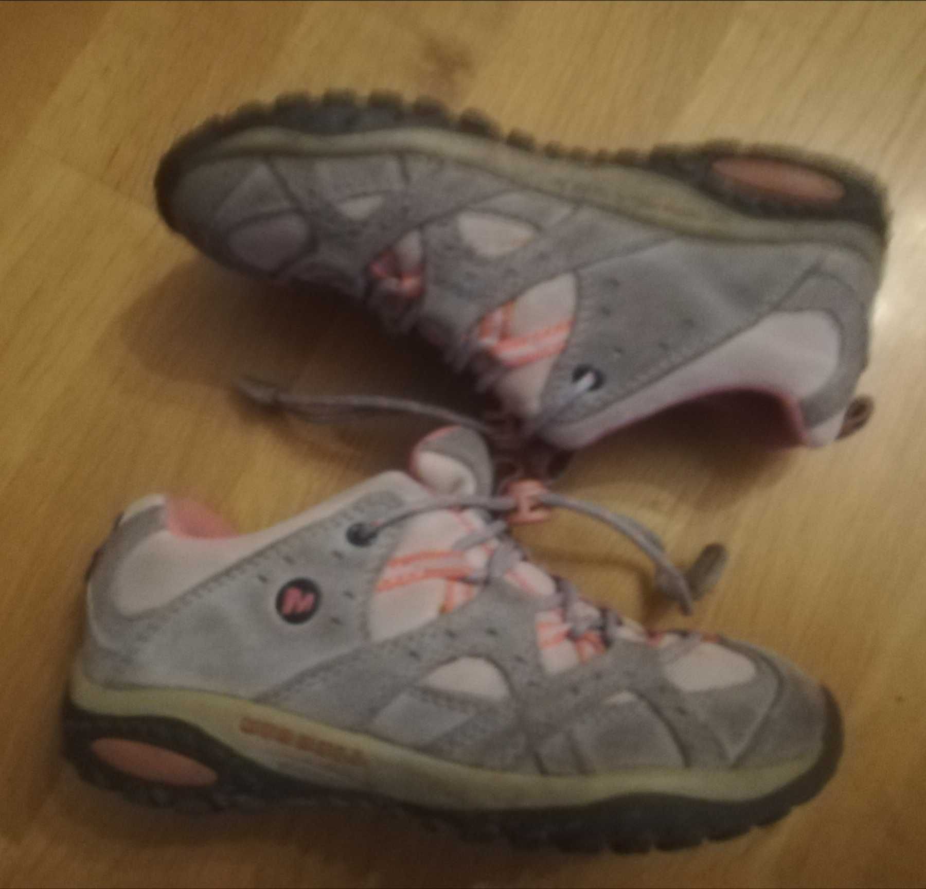 Buty trekkingowe Merrell 31 ze skóry skórzane dla dziewczynki