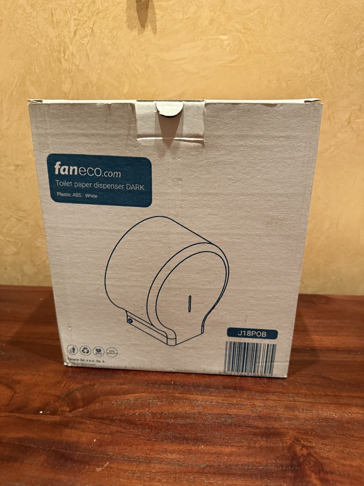 Pojemnik na papier toaletowy DARK Faneco