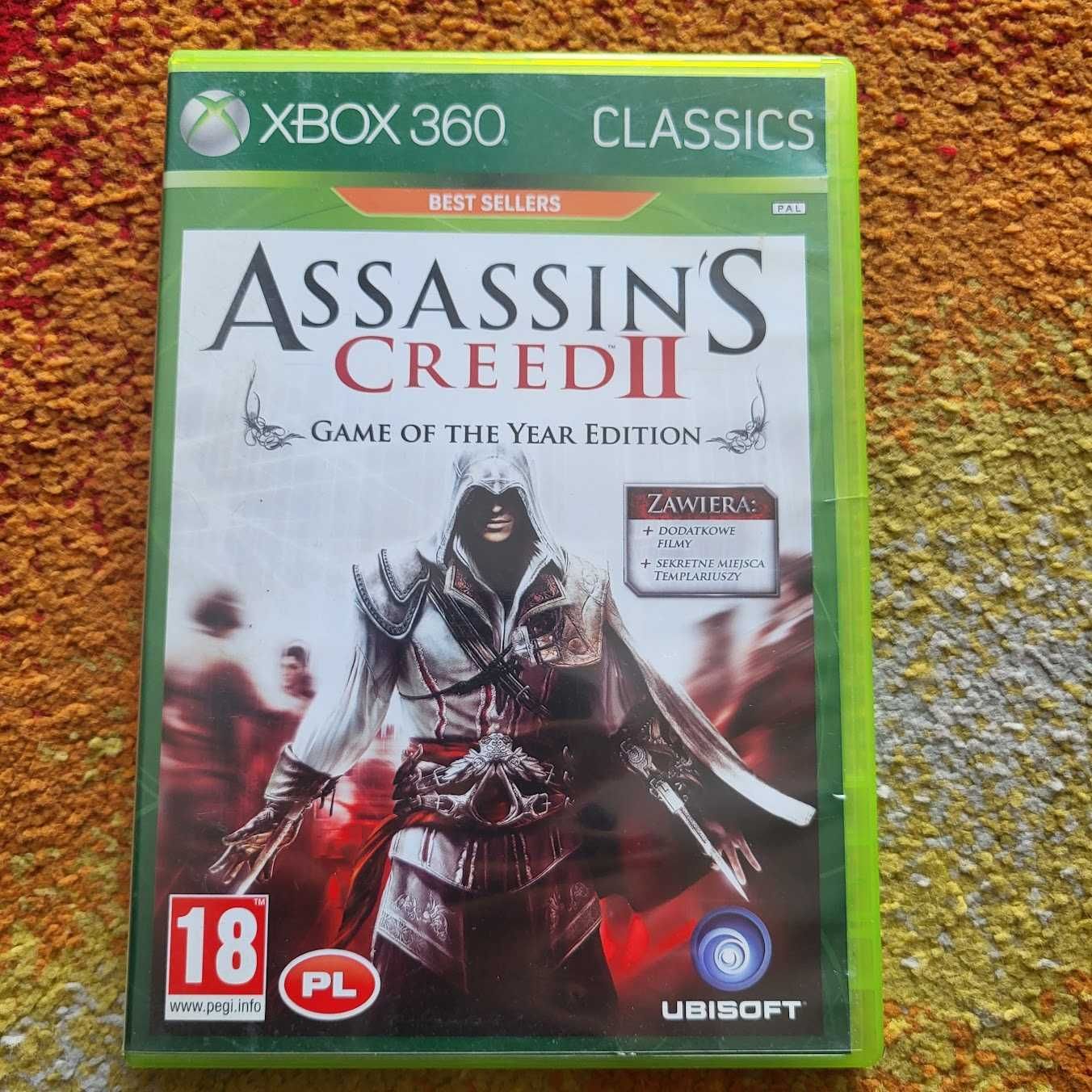 Assassin's Creed II GOTY Game of the Year Edition Xbox 360 PL