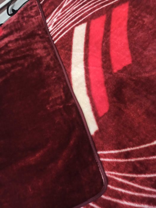 Розкішний плед -покривало з штучного хутра 220х240 см