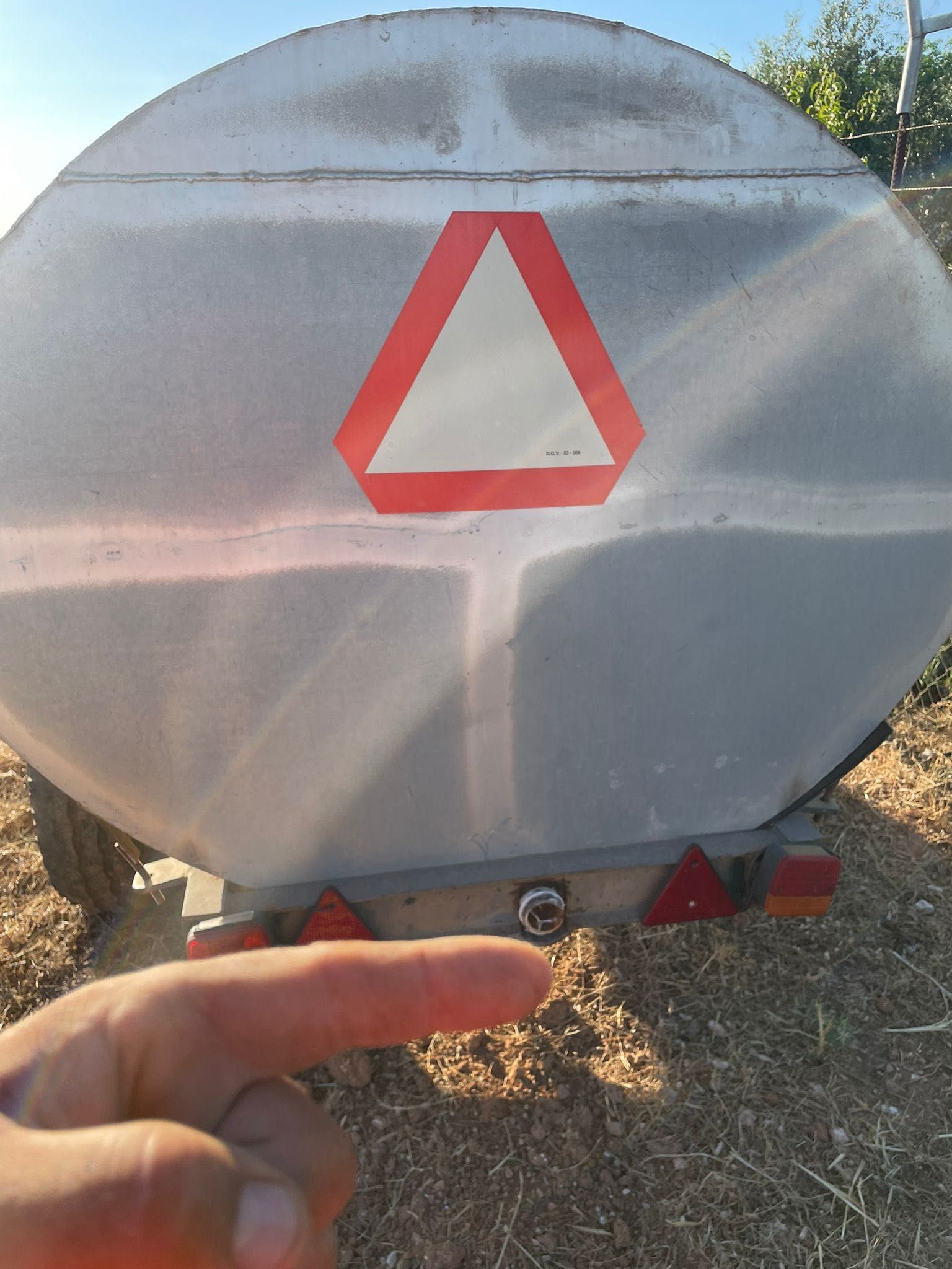 Bidão transporte de agua