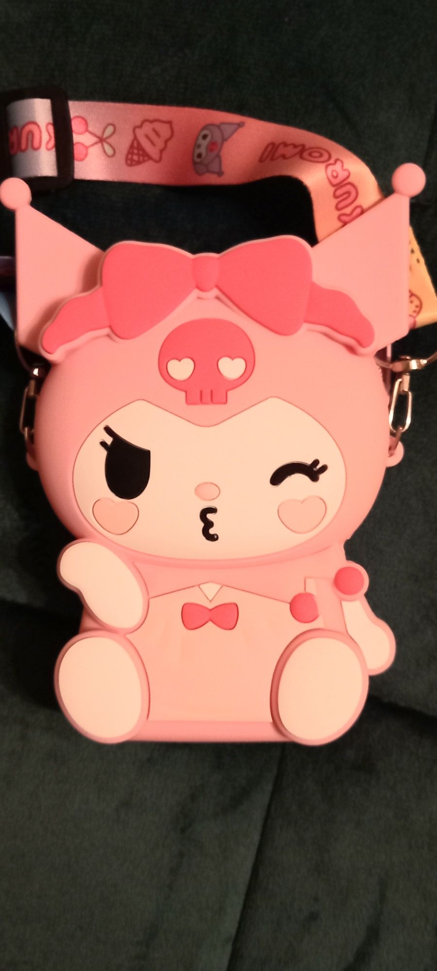 Sanrio Hello Kitty anime mała silikonowa torebka do przechowywania