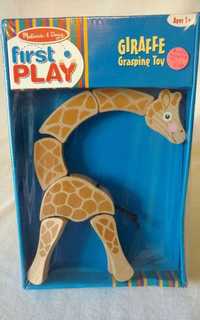 Дерев'яна іграшка головоломка Жираф Melissa & Doug
