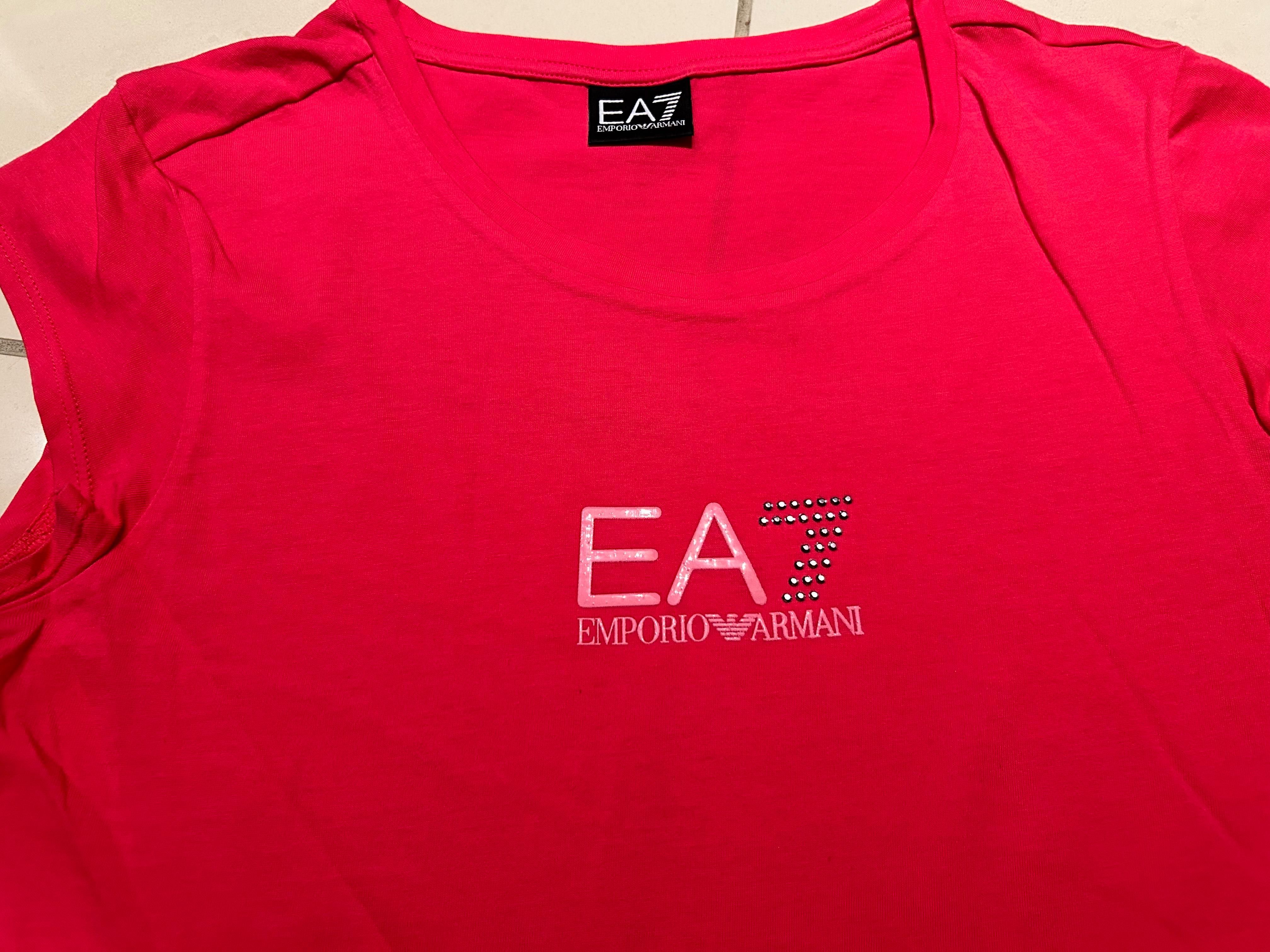 T-shirt damski EA7 rozmiar S