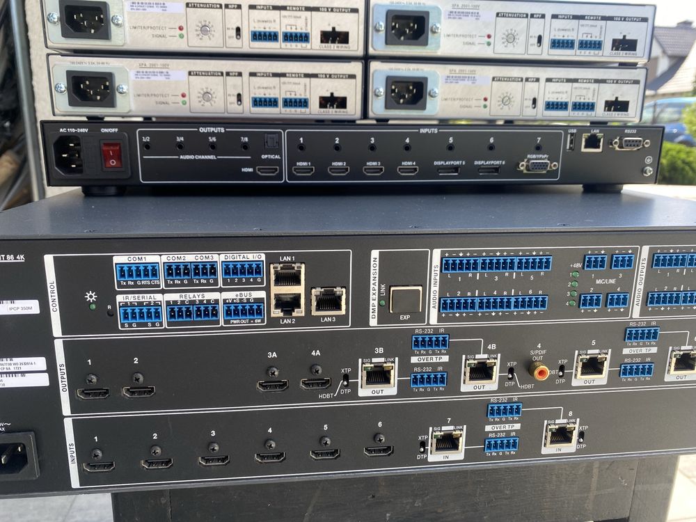 Audio system nagłośnienie estradowe