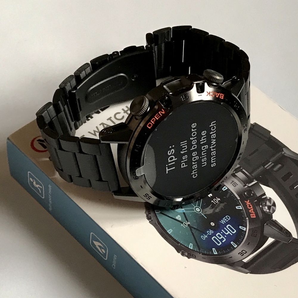 Nowy Smartwatch Phone z Funkcją Dzwonienia Zegarek Sportowy