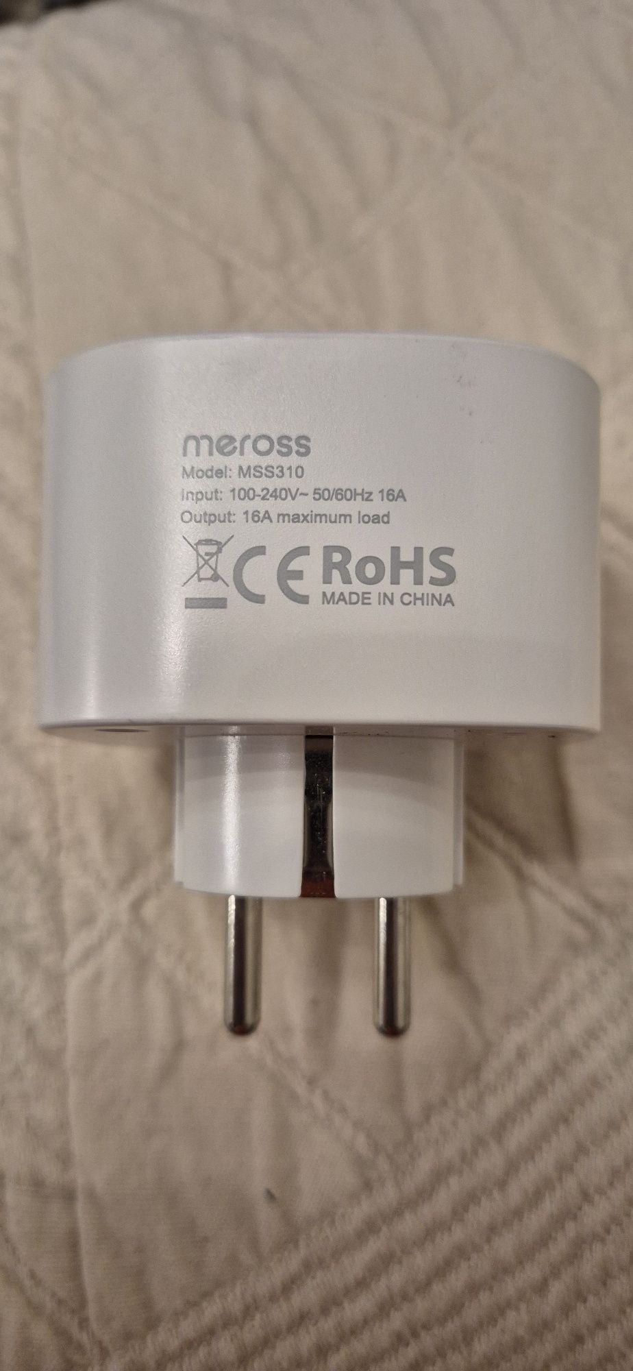 Tomada inteligente Meross domotica