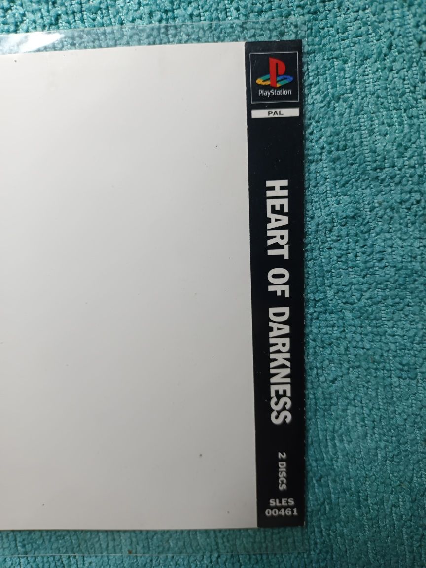 PlayStation 1 Heart of darkness psx ps1 Okładka Tylnia