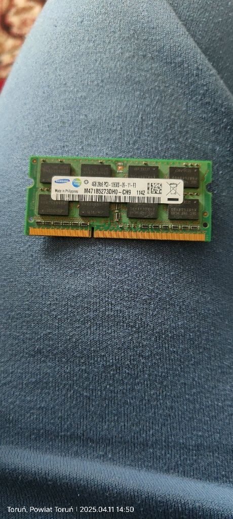 Kość ram 4 GB DDR3