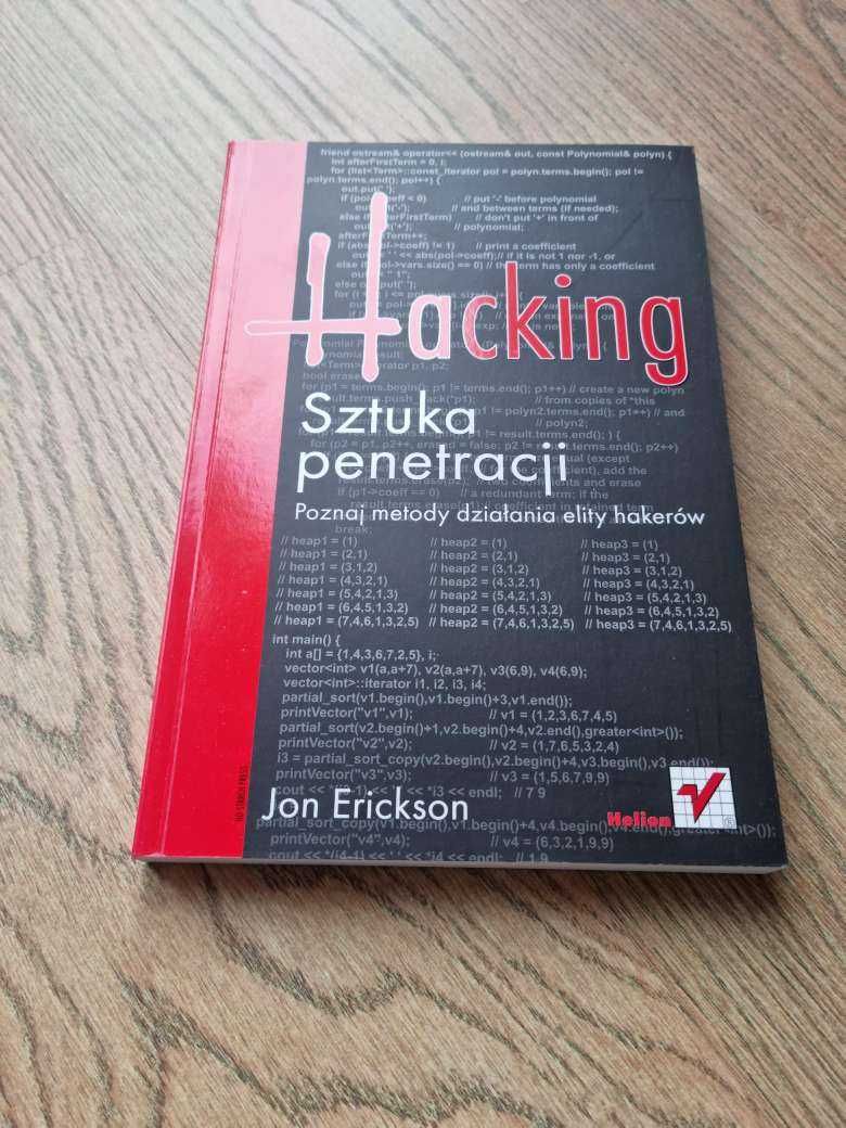 książka "Hacking" sztuka penetracji J. Erickson
