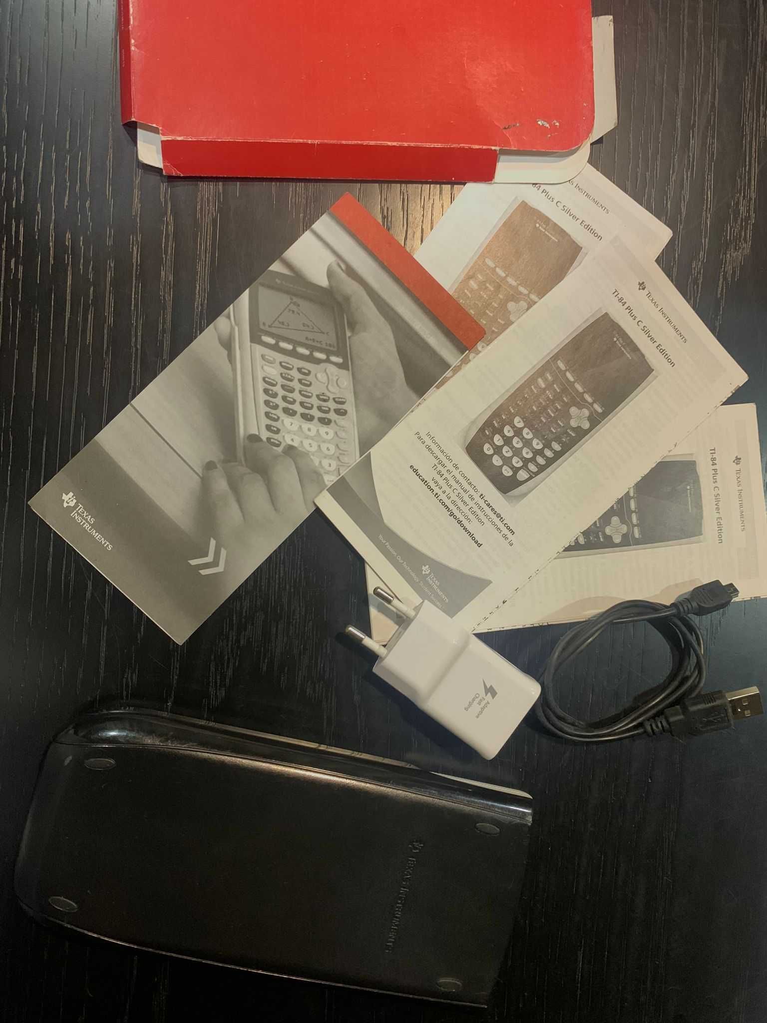 Calculadora TEXAS TI 84 PLUS C Silver Edition