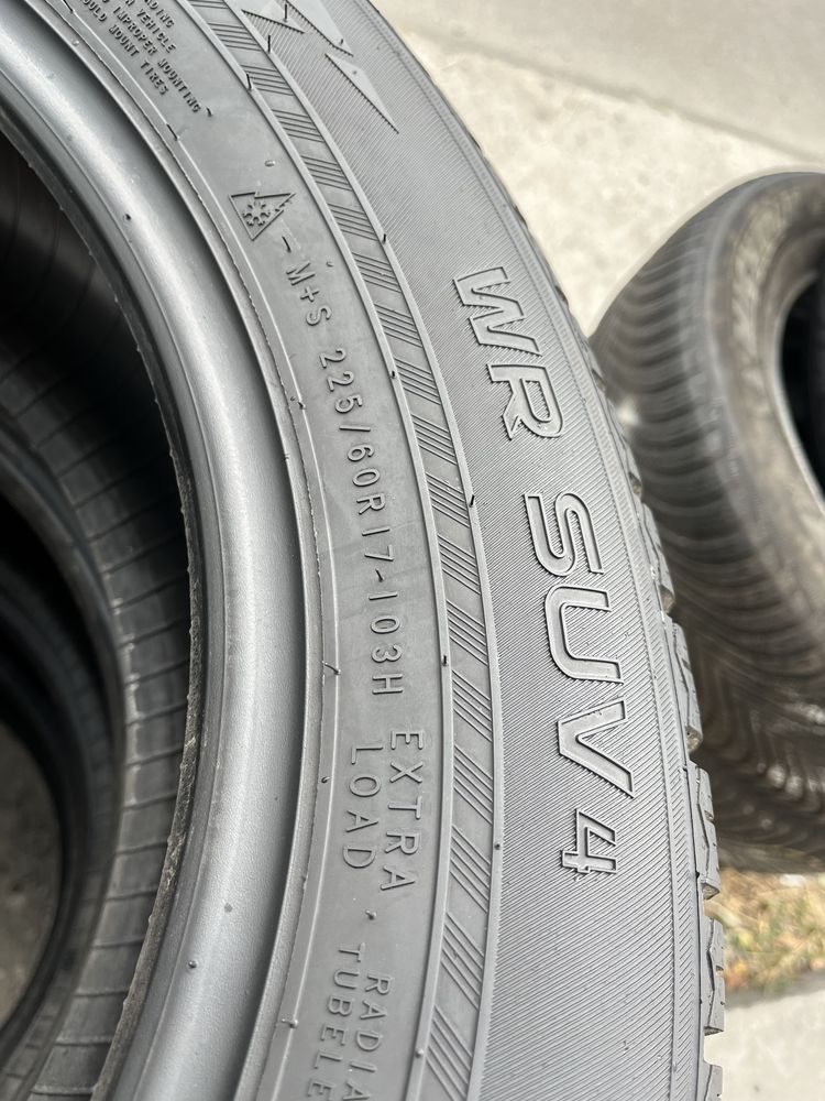 Шини 225/60 R17 Nokian WR SUV 4 резина бу зима