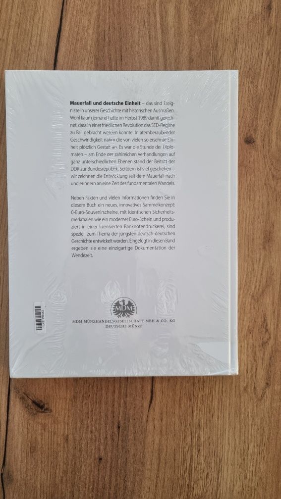 Książka w języku niemieckim "Jedność Niemiec w słowach i obrazach"