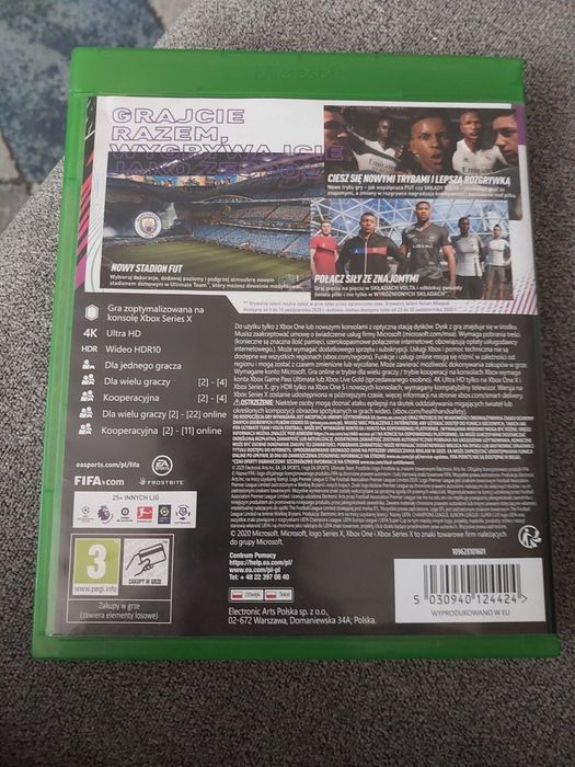 Gra na xbox FIFA 21