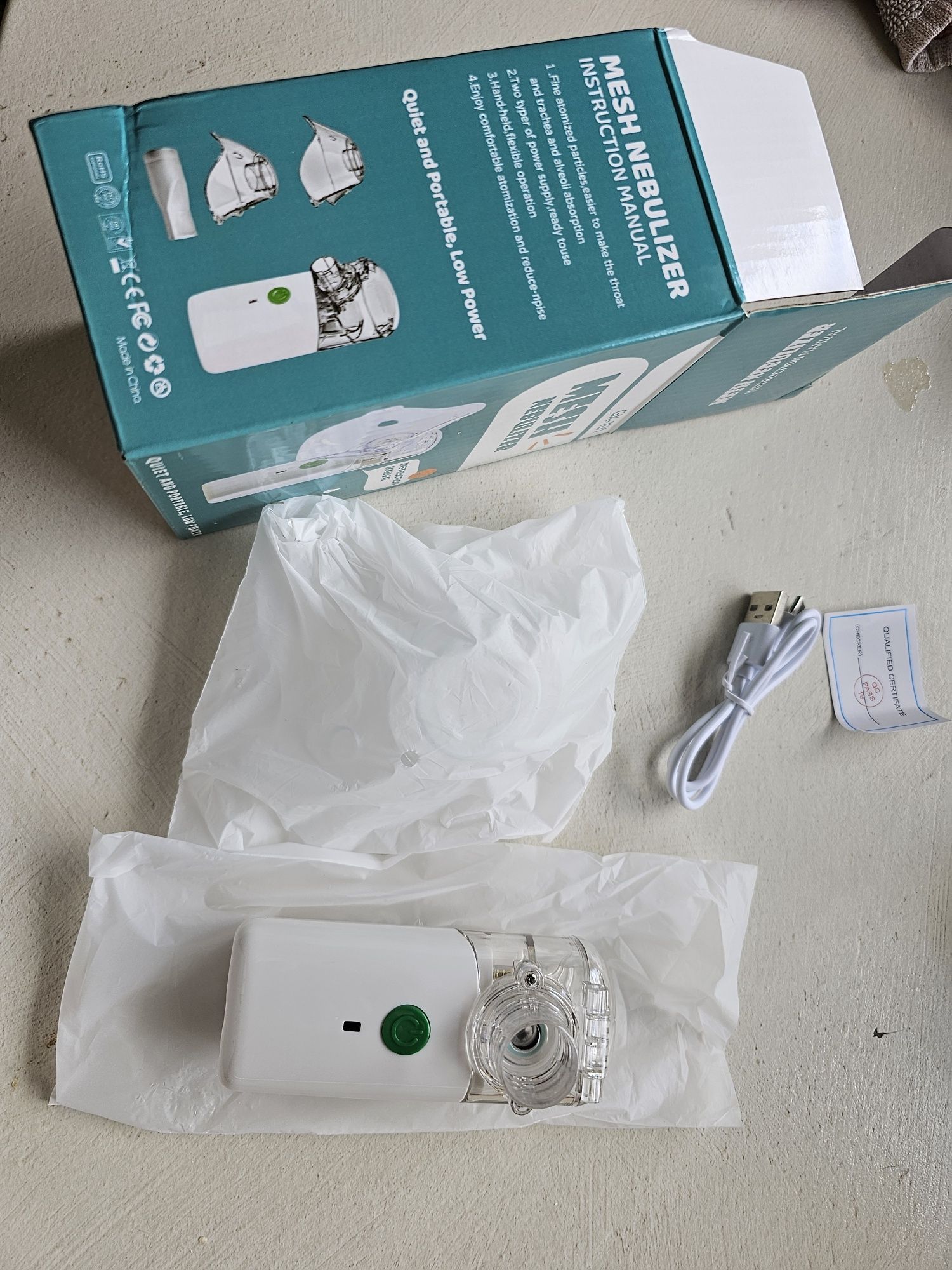 Nebulizator mesh dla dzieci i dorosłych