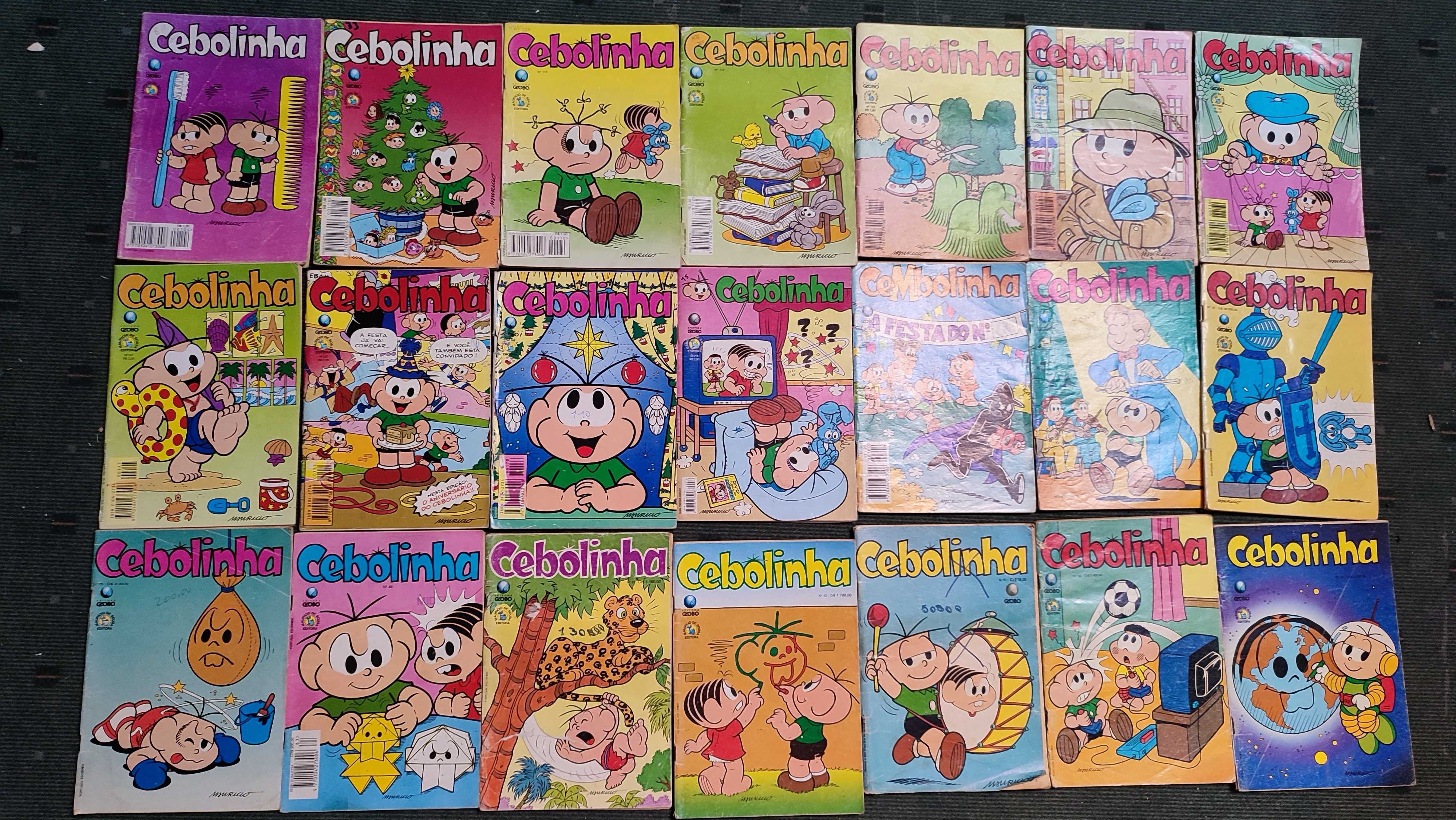 Lote 33 Revistas de BD Cebolinha