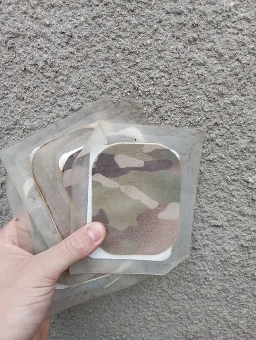 Łaty materiałowe do munduru