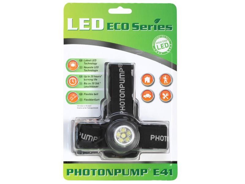 Wodoodporna latarka czołowa Photonpump E41, czołówka, zasięg 32 m