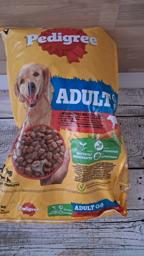 Karma sucha dla psa Pedigree 6,3 kg wołowina i warzywa