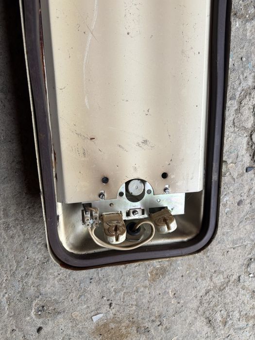 Oprawa świetlówkowa vintage prl